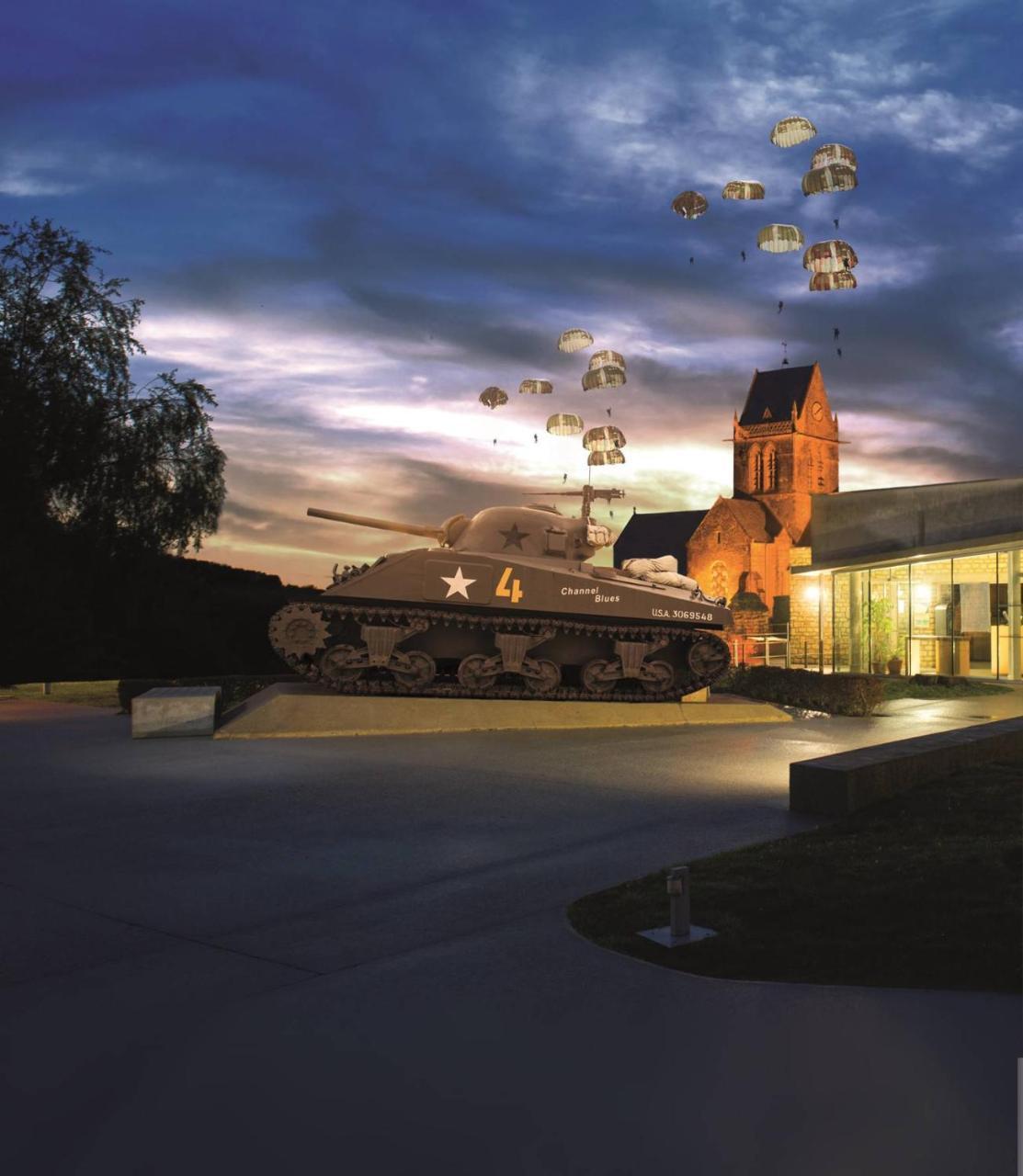 Camping Sainte Mere Eglise ภายนอก รูปภาพ